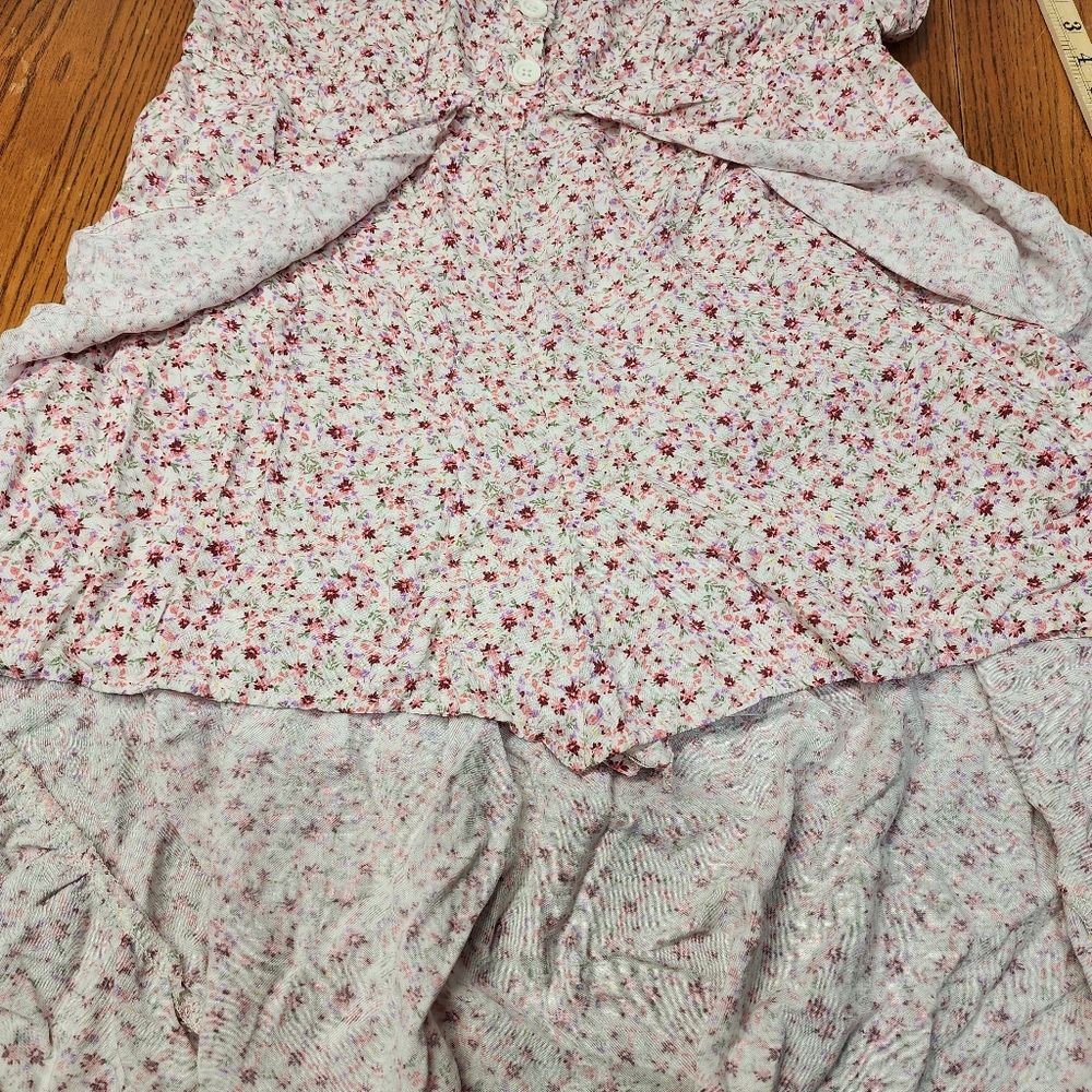Art Class Sleeveless Dress Short And Long Floral Women's Size XXL - Picture 8 of 12